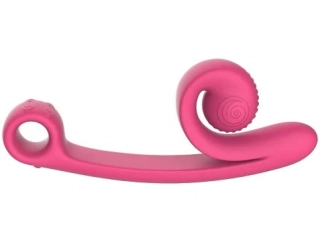 Vibrátor s králíčkem Snail Curve